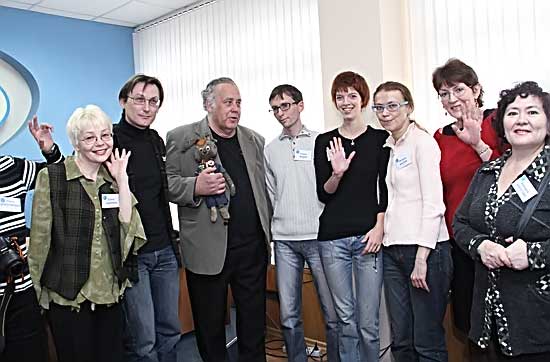 На пресс-конференции в ИТАР-ТАСС Урал. Финалисты вместе в Владиславом Петровичем